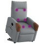 Sillón de masaje eléctrico reclinable elevable tela gris claro von , Sessel - Ref: Foro24-3324030, Preis: 303,64 €, Rabatt: %