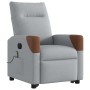 Sillón de masaje eléctrico reclinable elevable tela gris claro von , Sessel - Ref: Foro24-3324030, Preis: 303,64 €, Rabatt: %