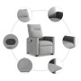 Sillón reclinable elevable de tela gris nube von , Sessel - Ref: Foro24-3324051, Preis: 274,84 €, Rabatt: %