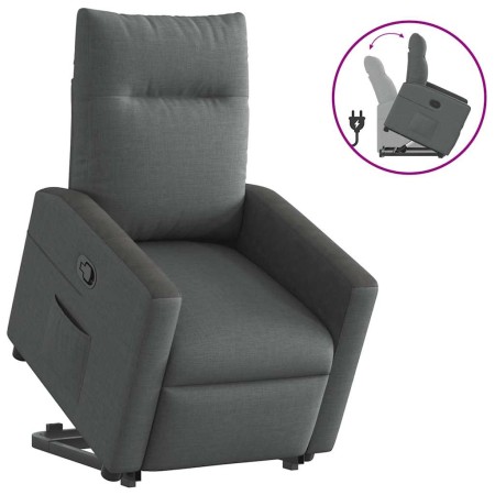 Sillón reclinable elevable de tela gris oscuro von , Sessel - Ref: Foro24-3324053, Preis: 274,00 €, Rabatt: %