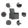 Sillón reclinable elevable de tela gris oscuro von , Sessel - Ref: Foro24-3324053, Preis: 274,00 €, Rabatt: %