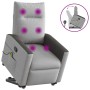 Sillón de masaje reclinable de pie de tela gris nube de , Sillones - Ref: Foro24-3324058, Precio: 273,47 €