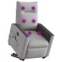 Sillón de masaje reclinable de pie de tela gris nube von , Sessel - Ref: Foro24-3324058, Preis: 291,92 €, Rabatt: %