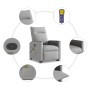 Sillón de masaje reclinable de pie de tela gris nube von , Sessel - Ref: Foro24-3324058, Preis: 291,92 €, Rabatt: %