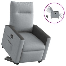 Sillón eléctrico reclinable elevable de tela gris claro von , Sessel - Ref: Foro24-3324066, Preis: 313,77 €, Rabatt: %