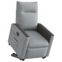 Sillón eléctrico reclinable elevable de tela gris claro by , Armchairs - Ref: Foro24-3324066, Price: 299,35 €, Discount: %