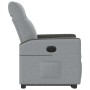 Sillón eléctrico reclinable elevable de tela gris claro by , Armchairs - Ref: Foro24-3324066, Price: 299,35 €, Discount: %