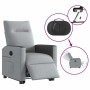 Sillón eléctrico reclinable elevable de tela gris claro by , Armchairs - Ref: Foro24-3324066, Price: 299,35 €, Discount: %