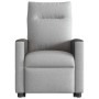 Sillón de masaje eléctrico reclinable elevable tela gris nube by , Armchairs - Ref: Foro24-3324072, Price: 321,41 €, Discount: %