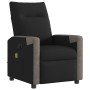 Sillón reclinable de masaje eléctrico tela negro by , Armchairs - Ref: Foro24-3324087, Price: 250,13 €, Discount: %
