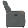 Sillón reclinable elevable de tela gris oscuro by , Armchairs - Ref: Foro24-3324091, Price: 255,01 €, Discount: %