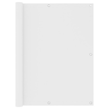 Toldo para balcón tela oxford blanco 120x600 cm en Sombrillas | Comprar online en Foro24