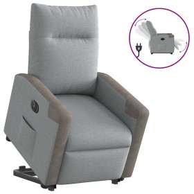 Sillón eléctrico reclinable elevable de tela gris claro von , Sessel - Ref: Foro24-3324100, Preis: 320,60 €, Rabatt: %