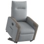 Sillón eléctrico reclinable elevable de tela gris claro de , Sillones - Ref: Foro24-3324100, Precio: 301,01 €
