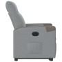 Sillón eléctrico reclinable elevable de tela gris claro de , Sillones - Ref: Foro24-3324100, Precio: 301,01 €