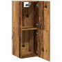 Armario pared baño madera ingeniería envejecida 30x30x80 cm de , Muebles de baño - Ref: Foro24-856218, Precio: 45,60 €