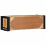 Mueble de TV madera maciza de mango rugosa 80x30x25 cm by , CD and DVD storage - Ref: Foro24-4015933, Price: 112,22 €, Discou...