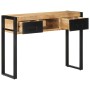 Mesa consola madera maciza mango 100x35x75 cm by , console tables - Ref: Foro24-4015927, Price: 179,39 €, Discount: %