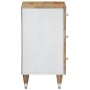 Mesita de noche madera maciza de mango 50x33x60 cm de , Mesitas de noche - Ref: Foro24-4018673, Precio: 105,83 €, Descuento: %