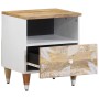 Mesitas de noche 2 uds madera maciza de mango 40x33x46 cm von , Nachttische - Ref: Foro24-4018671, Preis: 119,95 €, Rabatt: %