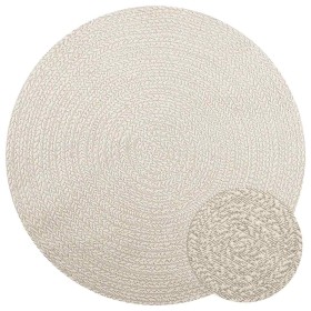 Alfombra ZIZUR aspecto yute interior/exterior crema Ø 160 cm von , Teppiche - Ref: Foro24-4010386, Preis: 84,91 €, Rabatt: %