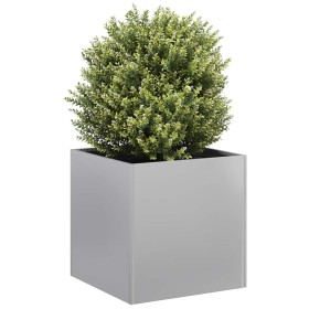 Jardinera 40x40x40 cm de acero galvanizado von , Töpfe und Pflanzgefäße - Ref: Foro24-860666, Preis: 53,87 €, Rabatt: %