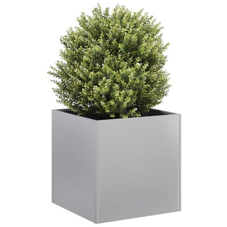 Jardinera 40x40x40 cm de acero galvanizado von , Töpfe und Pflanzgefäße - Ref: Foro24-860666, Preis: 53,87 €, Rabatt: %