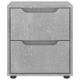 Mesilla de noche VISNES gris hormigón 45x40x50 cm by , Nightstands - Ref: Foro24-4108282, Price: 76,24 €, Discount: %