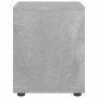 Mesilla de noche VISNES gris hormigón 45x40x50 cm by , Nightstands - Ref: Foro24-4108282, Price: 76,24 €, Discount: %