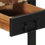 Mesa auxiliar multicolor 35x35x50 cm madera maciza reciclada by , Side tables - Ref: Foro24-4015944, Price: 81,53 €, Discount: %