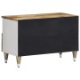 Mueble de TV madera maciza de mango 70x33,5x46 cm by , CD and DVD storage - Ref: Foro24-4018665, Price: 73,34 €, Discount: %