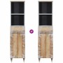 Mueble de baño madera maciza de mango 38x33,5x160 cm by , Bathroom furniture - Ref: Foro24-4018686, Price: 115,51 €, Discount: %