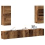 Conjunto de mueble de TV 4 piezas montado la pared madera vieja von , TV-Möbel - Ref: Foro24-3329017, Preis: 188,99 €, Rabatt: %
