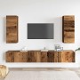 Conjunto de mueble de TV 4 piezas montado la pared madera vieja von , TV-Möbel - Ref: Foro24-3329017, Preis: 188,99 €, Rabatt: %