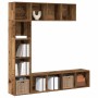 Estantería para libros 3 uds madera vieja madera de ingeniería de , Librerías y estanterías - Ref: Foro24-3328549, Precio: 18...