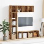 Estantería para libros 3 uds madera vieja madera de ingeniería by , Bookcases and shelves - Ref: Foro24-3328549, Price: 174,6...