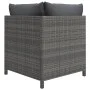11-piece garden furniture set and gray synthetic rattan cushions by vidaXL, Garden sets - Ref: Foro24-3059775, Price: 565,87 ...