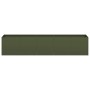 Jardinera de acero laminado en frío verde oliva 200x40x40 cm von , Töpfe und Pflanzgefäße - Ref: Foro24-860685, Preis: 132,02...