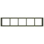 Jardinera de acero laminado en frío verde oliva 200x40x40 cm von , Töpfe und Pflanzgefäße - Ref: Foro24-860685, Preis: 132,02...