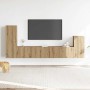 Mueble para TV de pared madera contrachapada artesanal 4 piezas von , TV-Möbel - Ref: Foro24-3329216, Preis: 152,50 €, Rabatt: %