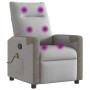 Sillón de masaje reclinable de tela gris nube von , Sessel - Ref: Foro24-4104843, Preis: 206,64 €, Rabatt: %