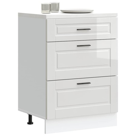 Mueble bajo de cocina Porto alto brillo blanco von , Küchenschränke - Ref: Foro24-854261, Preis: 133,29 €, Rabatt: %