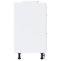 Mueble bajo de cocina Porto alto brillo blanco von , Küchenschränke - Ref: Foro24-854261, Preis: 133,29 €, Rabatt: %
