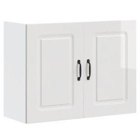 Armario de pared de cocina Kalmar blanca de alto brillo von , Küchenschränke - Ref: Foro24-853589, Preis: 81,72 €, Rabatt: %