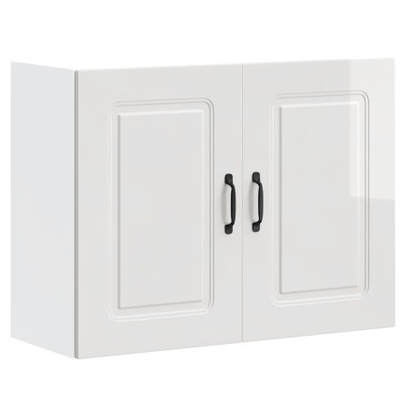 Armario de pared de cocina Kalmar blanca de alto brillo von , Küchenschränke - Ref: Foro24-853589, Preis: 82,05 €, Rabatt: %