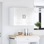 Armario de pared de cocina Kalmar blanca de alto brillo von , Küchenschränke - Ref: Foro24-853589, Preis: 82,05 €, Rabatt: %