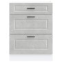 Mueble bajo de cocina porto gris cemento madera reconstituida von , Küchenschränke - Ref: Foro24-854263, Preis: 107,11 €, Rab...