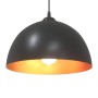 Lámparas colgantes 2 uds regulable en altura E27 negro Ø 30 cm by , Lamps - Ref: Foro24-4103451, Price: 51,86 €, Discount: %