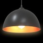 Lámparas colgantes 2 uds regulable en altura E27 negro Ø 30 cm by , Lamps - Ref: Foro24-4103451, Price: 51,86 €, Discount: %