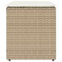 Taburetes de jardín con cojines 2 uds beige 40x40x43 cm von , Hocker für den Außenbereich - Ref: Foro24-4104043, Preis: 127,5...